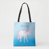 Sac fourre-tout personnalisé Unicorn (Devant)