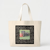 Sac fourre-tout photo de conception de noeud celti