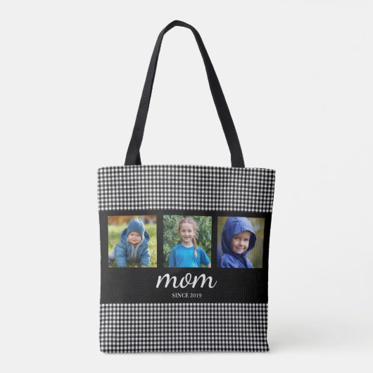 Sac fourre-tout photo de maman trois (Dos)