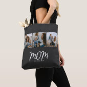 Sac fourre-tout photo noir script Mom Established (De près)