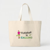 Sac fourre-tout Pickleball Is Calling (Devant)