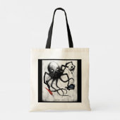 Sac fourre-tout Pieuvre - Naturel (Dos)