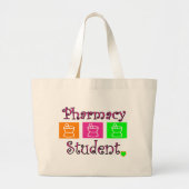 sac fourre-tout, pilon et mortier à étudiant de (Devant)