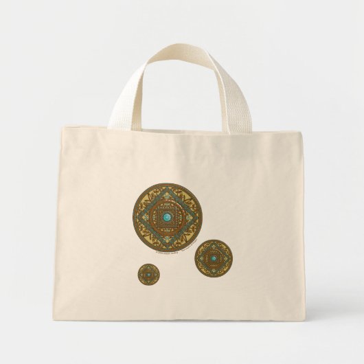 Sac fourre-tout Pisces Mandala (Devant)