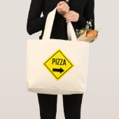 Sac fourre-tout Pizza Jumbo (Devant (produit))