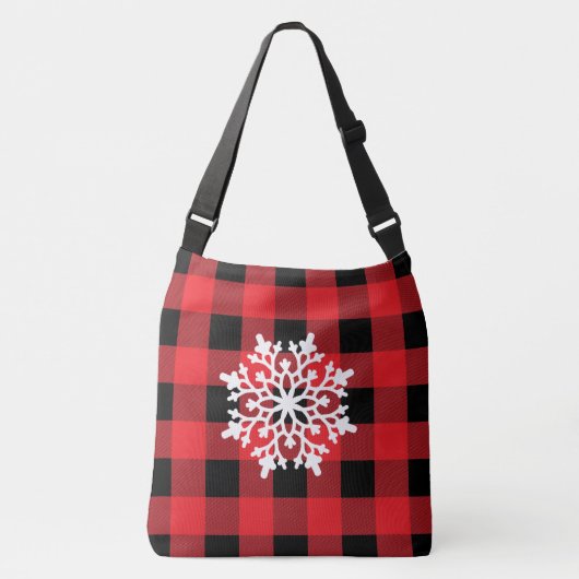 Sac fourre-tout Plaid Buffalo Holiday (Devant)