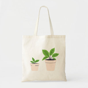 Sac fourre-tout plante