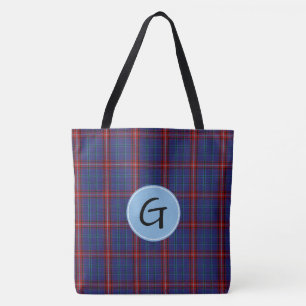 Sac fourre-tout plaqué Glenn Tartan