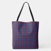 Sac fourre-tout plaqué Glenn Tartan (Dos)