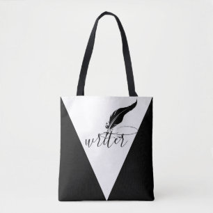 Sac fourre-tout plume personnalisée