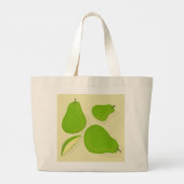 Sac fourre-tout Poire Verte (Dos)