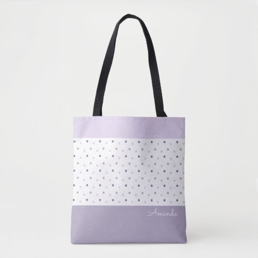 Sac fourre-tout Pois Pastel (Devant)
