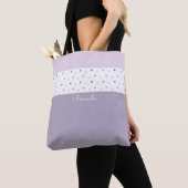 Sac fourre-tout pois Pastel (De près)