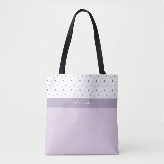 Sac fourre-tout Pois Pastel (Devant)