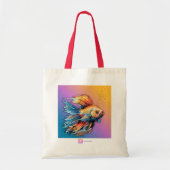 Sac fourre-tout Poisson rouge COLORÉ (Devant)