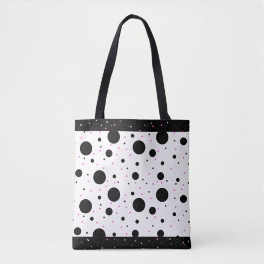Sac fourre-tout Polka Dot Chic (Devant)