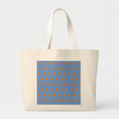 Sac fourre-tout Polka Dot Grand (Denim Blue & Oran (Devant)