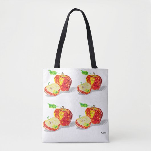 Sac fourre-tout / Pommes (Devant)