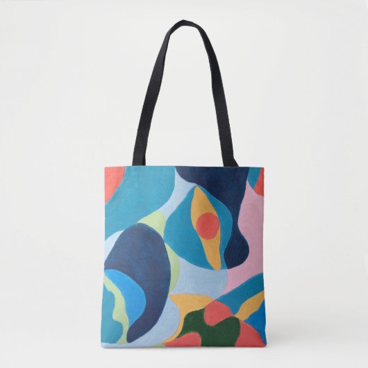 sac fourre-tout pop abstrait (Devant)