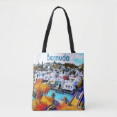 Sac fourre-tout Pop Art Bermudes (Devant)