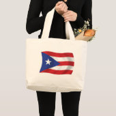 Sac fourre-tout Porto Rico Flag (Devant (produit))