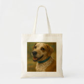 Sac fourre-tout portrait de chien (Devant)