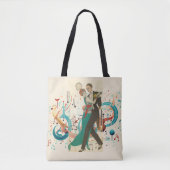 Sac fourre-tout Postale Carte (Devant)