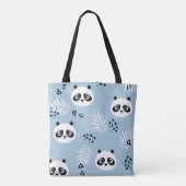 Sac fourre-tout Poster de animal Cute Panda (Dos)