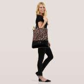 Sac fourre-tout Poster de animal Monogram Chic Leo (Sur le modèle)