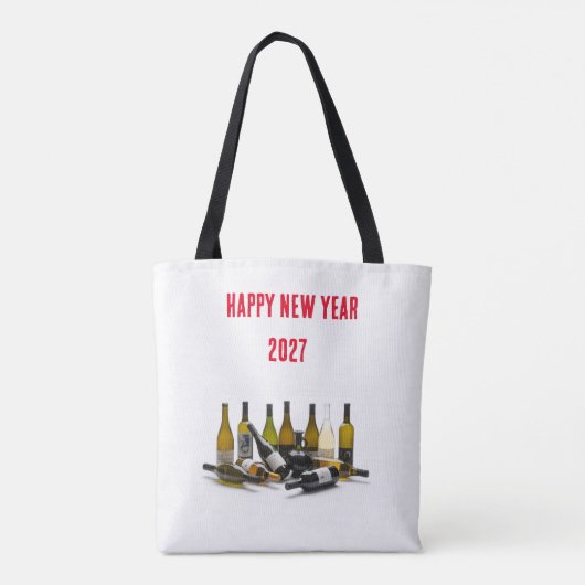 Sac fourre-tout pour achats de vin (Dos)