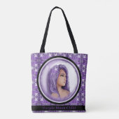 Sac fourre-tout pour enfants de la lune violette (Dos)