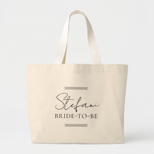 Sac fourre-tout pour future mariée Cadeau de fête (Devant)