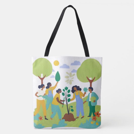 Sac fourre-tout pour les amoureux de la nature - P (Devant)