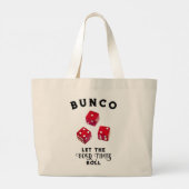 Sac fourre-tout pour soirée de Bunco (Dos)