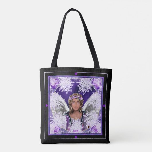 Sac fourre-tout pourpre (Dos)