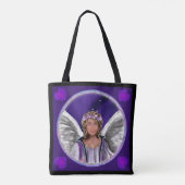 Sac fourre-tout pourpre (Dos)