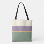 Sac fourre-tout premium rayé avec monogramme perso (Dos)