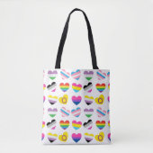 Sac fourre-tout Pride Hearts (Devant)