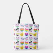 Sac fourre-tout Pride Hearts (Dos)