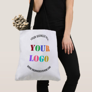Sac fourre-tout promotionnel du logo de l'entrepri