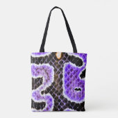 Sac fourre-tout Python boule violet – Sauvage (Dos)