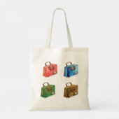 Sac fourre-tout Quatre valises (Dos)