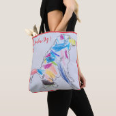 Sac fourre-tout Rainbow Dog (De près)
