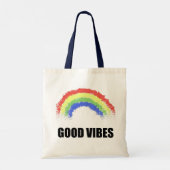 Sac fourre-tout Rainbow Good Vibes (Dos)