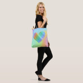 Sac fourre-tout Rainbow Heart unique (Sur le modèle)