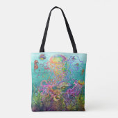 Sac fourre-tout Rainbow Jellyfish (Dos)