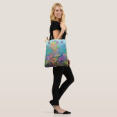 Sac fourre-tout Rainbow Jellyfish (Sur le modèle)
