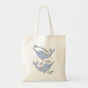 Sac fourre-tout Rainbow Narwhal Sea Unicorns