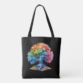 Sac fourre-tout Rainbow pride (Dos)