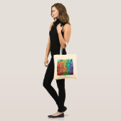 Sac fourre-tout Rainbow Tentacles (Devant (modèle))